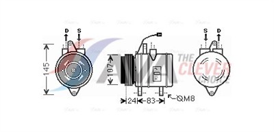 AVA QUALITY COOLING DWK096 EAN: 4045385168286.