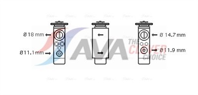 AVA QUALITY COOLING FD1380 Číslo výrobce: 351239321. EAN: 4045385060795.