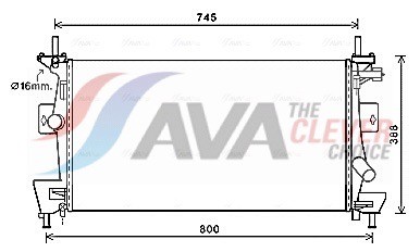 AVA QUALITY COOLING FD2475 Číslo výrobce: 376783601. EAN: 4045385179732.
