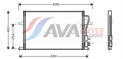 AVA QUALITY COOLING FD5259 Číslo výrobce: 351035581. EAN: 4045385010493.