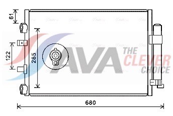 AVA QUALITY COOLING FDA5484D Číslo výrobce: 351011234. EAN: 4045385210350.