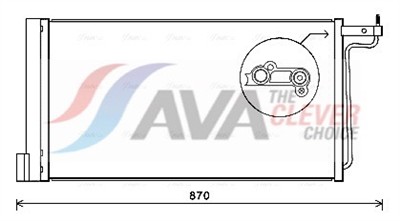 AVA QUALITY COOLING FD5485D Číslo výrobce: 351003224. EAN: 4045385209354.