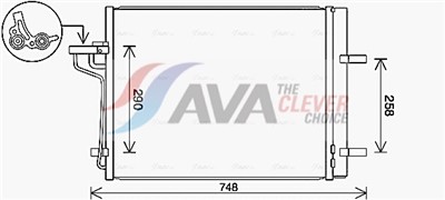 AVA QUALITY COOLING FD5647D Číslo výrobce: 72513079. EAN: 4045385221608.