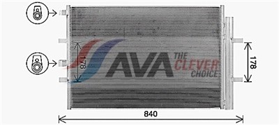 AVA QUALITY COOLING FD5675D Číslo výrobce: 351003611. EAN: 4045385243051.