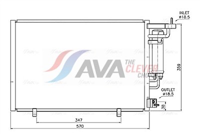 AVA QUALITY COOLING FD5707D EAN: 4045385254309.