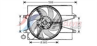 AVA QUALITY COOLING FD7541 Číslo výrobce: 351043671. EAN: 4045385087662.
