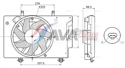 AVA QUALITY COOLING FD7709 EAN: 4045385254569.