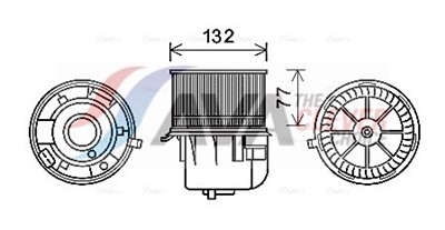 AVA QUALITY COOLING FD8572 Číslo výrobce: 009100201. EAN: 4045385197224.