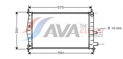 AVA QUALITY COOLING FDA2218 Číslo výrobce: 376999411. EAN: 4045385107315.