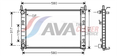 AVA QUALITY COOLING FDA2324 EAN: 4045385097128.