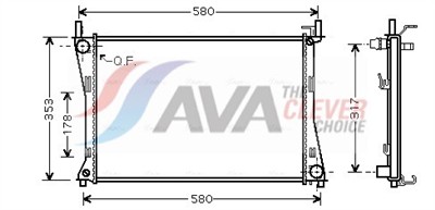 AVA QUALITY COOLING FDA2325 EAN: 4045385097135.