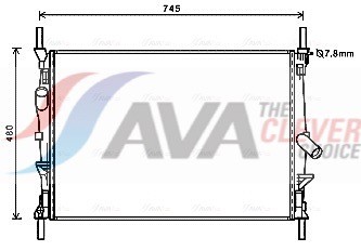 AVA QUALITY COOLING FDA2589 EAN: 4045385201310.