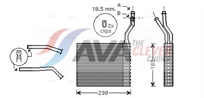 AVA QUALITY COOLING FDA6364 Číslo výrobce: 351315634. EAN: 4045385187379.