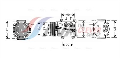 AVA QUALITY COOLING FDAK105 Číslo výrobce: 1016001001. EAN: 4045385097296.