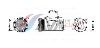 AVA QUALITY COOLING FDAK267 EAN: 4045385097319.