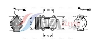 AVA QUALITY COOLING FDAK280 EAN: 4045385097340.