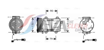 AVA QUALITY COOLING FDAK284 EAN: 4045385097364.