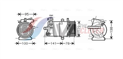 AVA QUALITY COOLING FDAK417 Číslo výrobce: 351334521. EAN: 4045385188833.