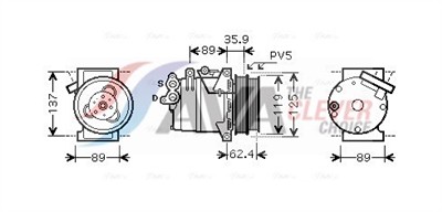 AVA QUALITY COOLING FDK433 EAN: 4045385093861.