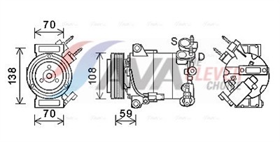 AVA QUALITY COOLING FDAK586 Číslo výrobce: 351272381. EAN: 4045385234936.