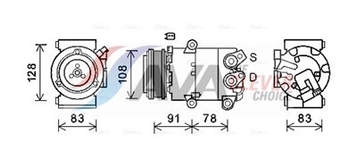AVA QUALITY COOLING FDAK621 Číslo výrobce: 351339411. EAN: 4045385255450.