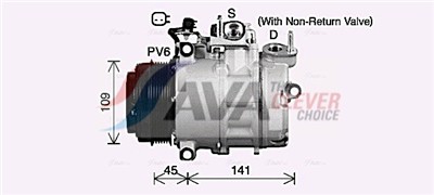 AVA QUALITY COOLING FDAK692 EAN: 4045385251346.