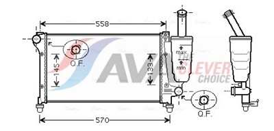 AVA QUALITY COOLING FT2291 Číslo výrobce: 376767741. EAN: 4045385087716.