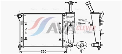 AVA QUALITY COOLING FT2345 EAN: 4045385080212.