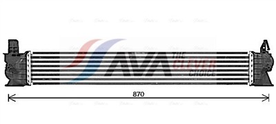AVA QUALITY COOLING FT4482 Číslo výrobce: 70820516. EAN: 4045385243976.