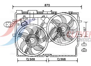 AVA QUALITY COOLING FT7585 Číslo výrobce: 351041451. EAN: 4045385177431.