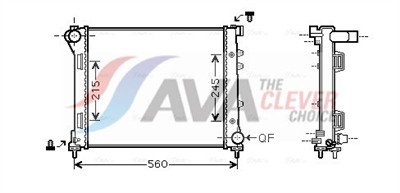 AVA QUALITY COOLING FTA2387 EAN: 4045385169177.