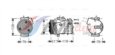 AVA QUALITY COOLING FTK384 EAN: 4045385163632.