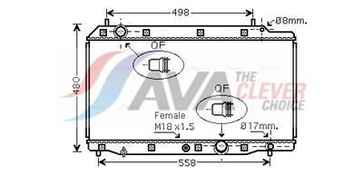 AVA QUALITY COOLING HD2215 EAN: 4045385093892.