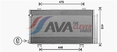 AVA QUALITY COOLING HD5325D EAN: 4045385249701.