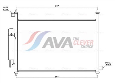 AVA QUALITY COOLING HD5338D EAN: 4045385254453.
