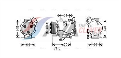 AVA QUALITY COOLING HDAK235 EAN: 4045385214990.
