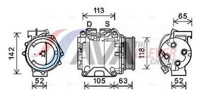 AVA QUALITY COOLING HDAK238 EAN: 4045385167753.