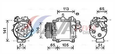 AVA QUALITY COOLING HDAK263 EAN: 4045385200665.