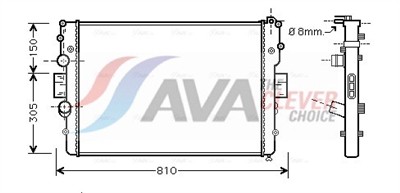 AVA QUALITY COOLING IVA2087 EAN: 4045385190386.
