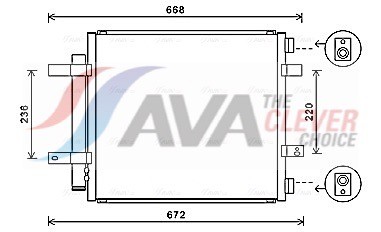 AVA QUALITY COOLING JR5053D Číslo výrobce: 351301591. EAN: 4045385209330.