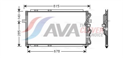 AVA QUALITY COOLING KA5014 Číslo výrobce: 351302011. EAN: 4045385011971.