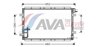 AVA QUALITY COOLING KA5030 Číslo výrobce: 351302701. EAN: 4045385051830.