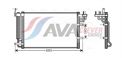 AVA QUALITY COOLING KA5093D EAN: 4045385206865.