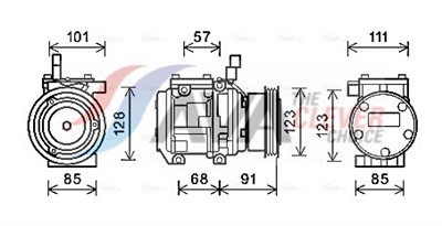 AVA QUALITY COOLING KAAK145 EAN: 4045385203697.