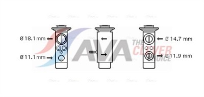 AVA QUALITY COOLING MS1461 Číslo výrobce: 351004264. EAN: 4045385106349.
