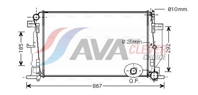 AVA QUALITY COOLING MS2444 EAN: 4045385104352.