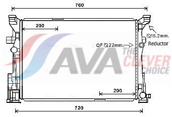 AVA QUALITY COOLING MS2652 EAN: 4045385201648.