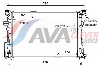 AVA QUALITY COOLING MS2653 Číslo výrobce: 376924021. EAN: 4045385201655.