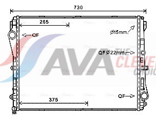 AVA QUALITY COOLING MS2667 Číslo výrobce: 376924071. EAN: 4045385204434.