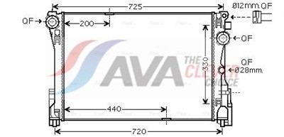 AVA QUALITY COOLING MS2693 Číslo výrobce: 376701411. EAN: 4045385217816.
